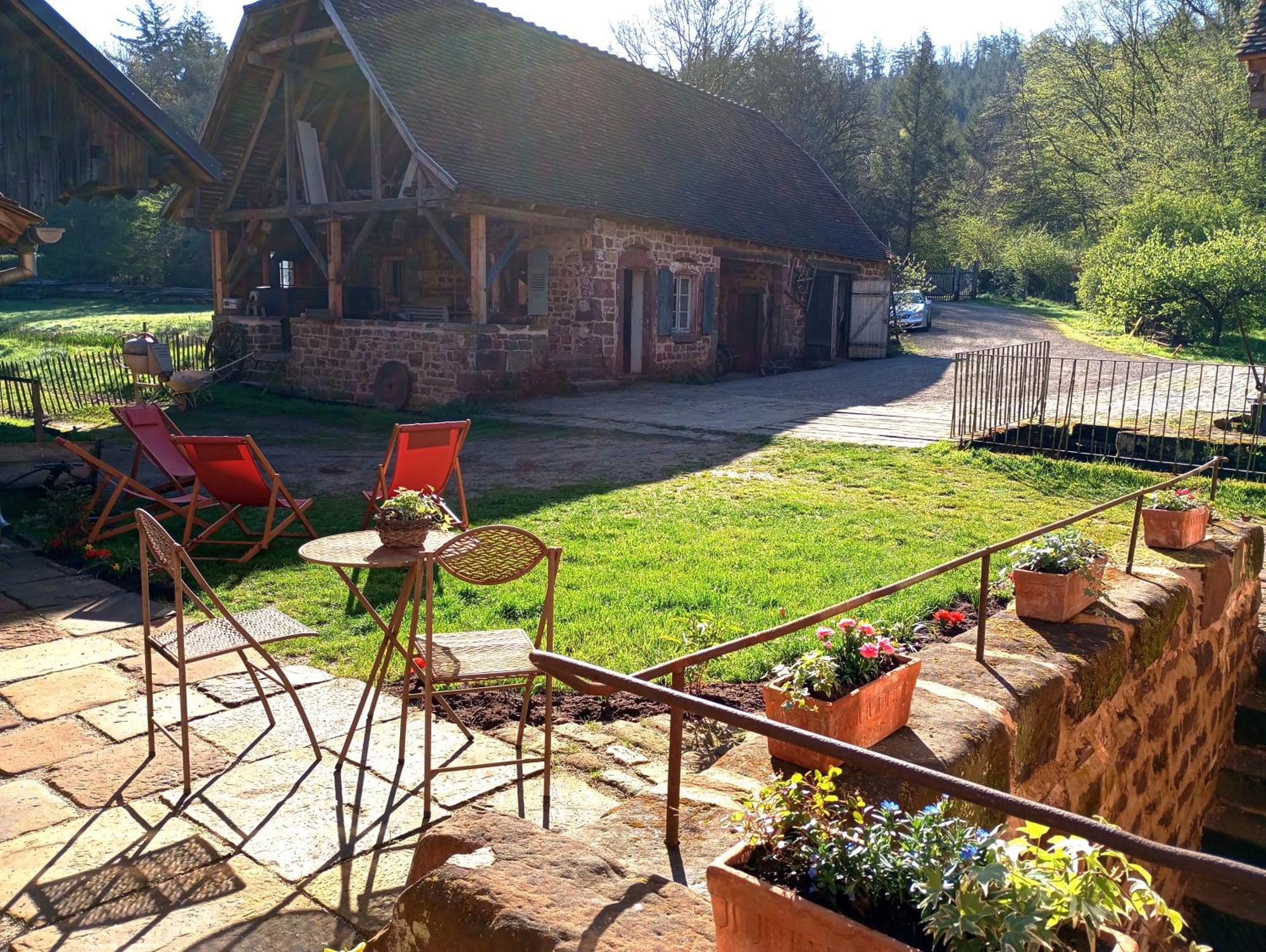Maison D'Hotes De Charme - Ancien Moulin En Pleine Nature - La Paulusmuehle Soucht المظهر الخارجي الصورة