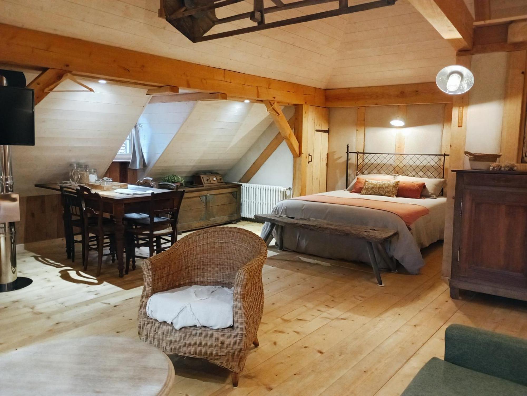 Maison D'Hotes De Charme - Ancien Moulin En Pleine Nature - La Paulusmuehle Soucht المظهر الخارجي الصورة
